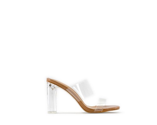 Sandalia Tacón Ancho